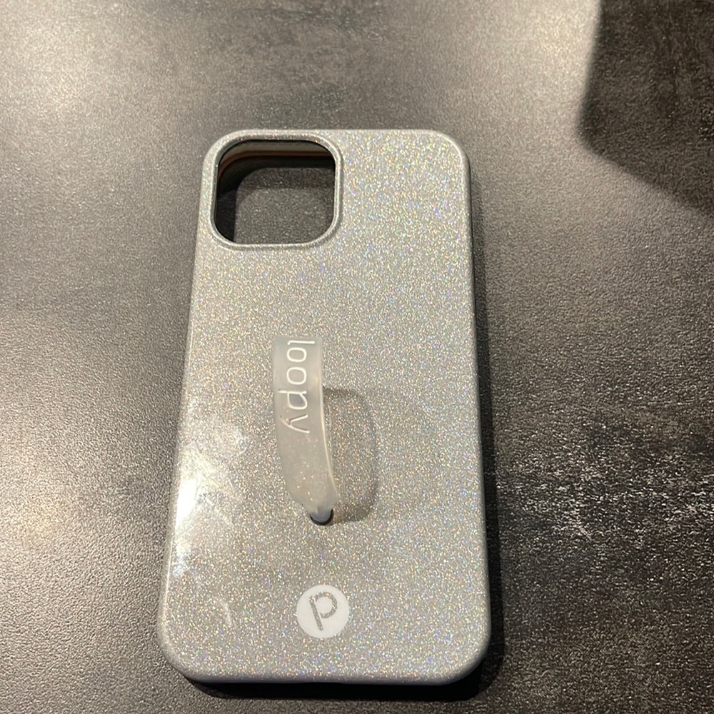 Sparkly iPhone 12 Pro Max loopy case